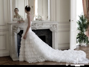 Robe de collection blanche