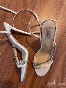 Bridal Starlight - Sandales ivoires à perles et strass