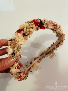 Les couronnes de Victoire - Couronne de fleurs Eugenia