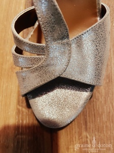 La Scarpa - Sandales irisées bout ouvert