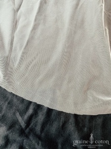 Rime Arodaky - Voile de 220 cm en tulle souple brut