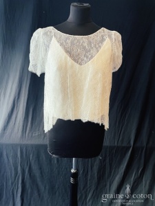 Maison Floret - Tops Umberto et fin dentelle