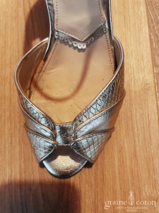 Rachel Simpson - Escarpins dorés