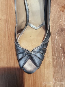 Rachel Simpson - Escarpins sandales cuivre en cuir