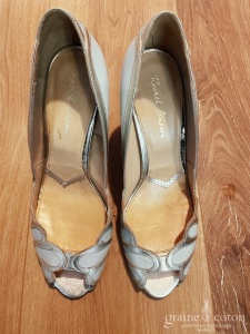 Rachel Simpson - Escarpins Isabelle vert d'eau