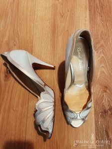 Rachel Simpson - Escarpins Isabelle vert d'eau