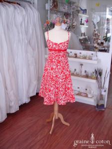 Tara Jarmon - Ensemble Temps & Jumbo rouge et blanc