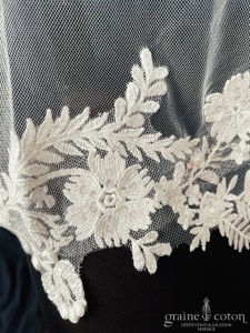 Bianco Evento - Voile mi long 