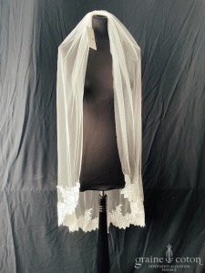 Bianco Evento - Voile mi long 