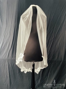 Bianco Evento - Voile mi long 