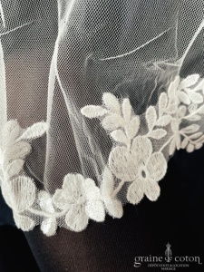 Bianco Evento - Voile mi long 