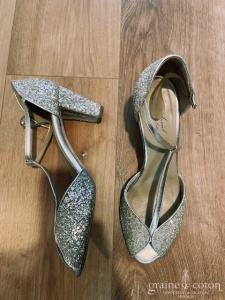 Anniel - Salomés Butterfly paillettes dorées