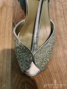 Anniel - Salomés Butterfly paillettes dorées