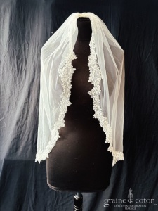 Bianco Evento - Voile court 