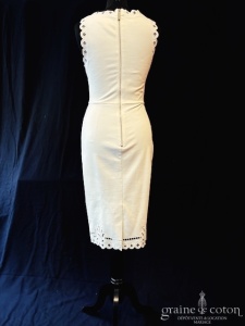 Ted Baker - Création courte en crêpe strech crème