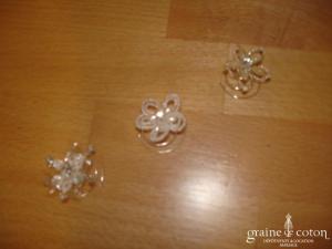 Carmélina créations - Curly à strass fleurs pour les cheveux