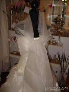 Cymbeline - Étole en organza de soie