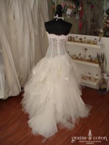 Frédéric Alzra - Robe de mariée en mouchoirs de tulle