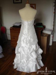 Robe de mariée ou de soirée ivoire, style Linéa Raffaëlli