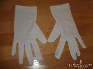 Gants enfant blancs