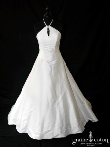 Hervé Mariage - Robe deux pièces ivoire