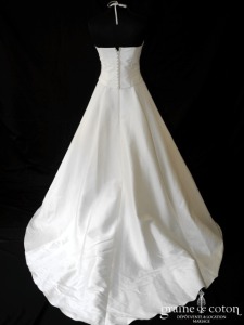 Hervé Mariage - Robe deux pièces ivoire