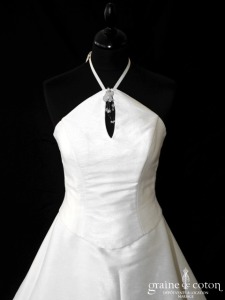 Hervé Mariage - Robe deux pièces ivoire