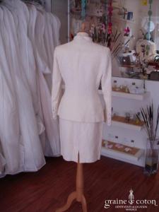 Alouette - Tailleur jupe ivoire
