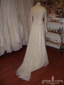 Pronuptia - Robe deux pièces ivoire