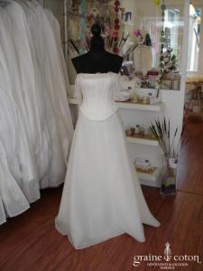 Mariées de Paris - Robe deux pièces ivoire