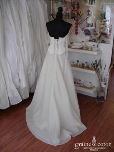 Mariées de Paris - Robe deux pièces ivoire