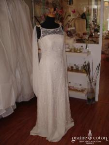 La Sposa - Robe fluide avec sur robe