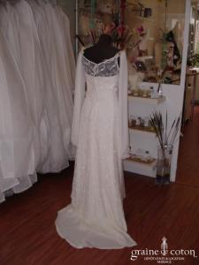 La Sposa - Robe fluide avec sur robe