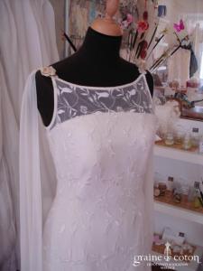 La Sposa - Robe fluide avec sur robe
