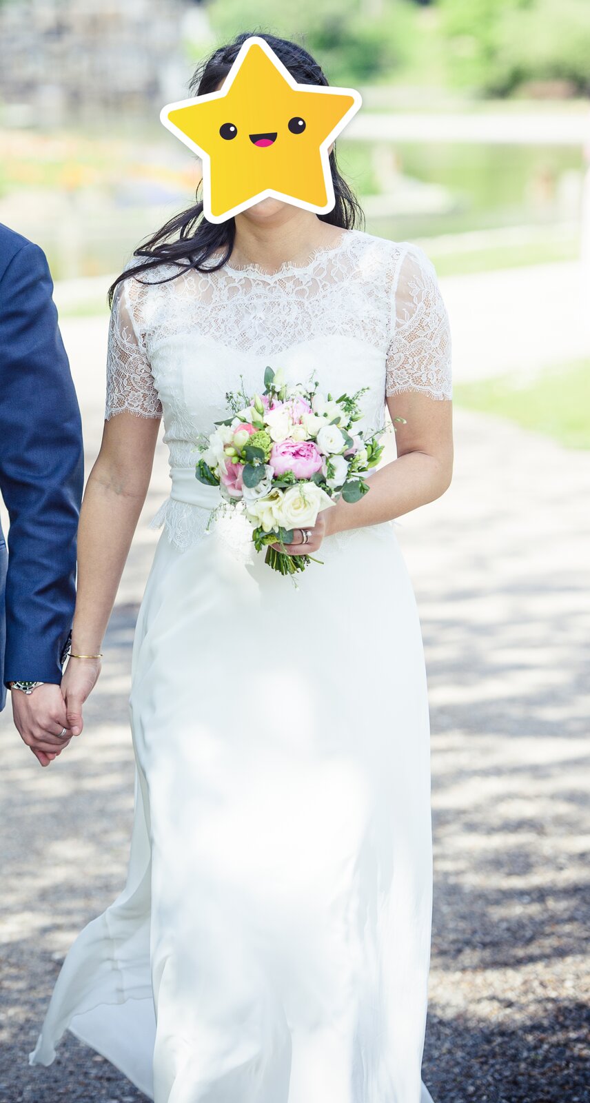 Location d'un bol&eacute;ro en dentelle qui a "pimp&eacute;" ma robe ! - Photo 3 - Avis - Graine de coton - Dépôt-vente et location de robes de mariée à Paris