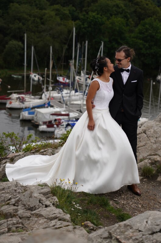 Mes deux robes - Photo 2 - Avis - Graine de coton - Dépôt-vente et location de robes de mariée à Paris